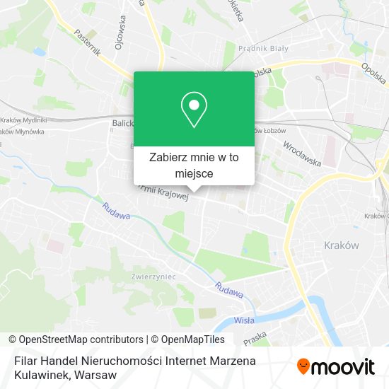 Mapa Filar Handel Nieruchomości Internet Marzena Kulawinek