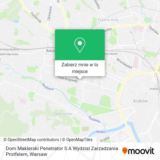 Mapa Dom Maklerski Penetrator S A Wydzial Zarzadzania Protfelem