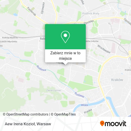 Mapa Aew Irena Kozioł