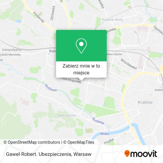 Mapa Gaweł Robert. Ubezpieczenia