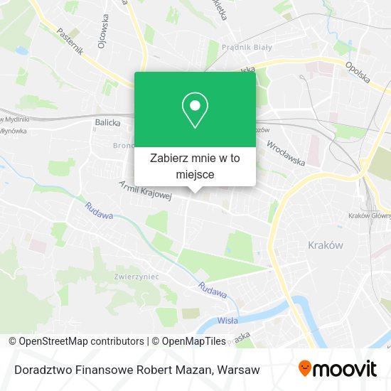 Mapa Doradztwo Finansowe Robert Mazan