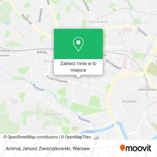 Mapa Animaj Janusz Zwierzykowski