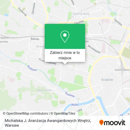 Mapa Michalska J. Aranżacja Awangardowych Wnętrz