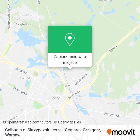 Mapa Celbud s.c. Skrzypczak Leszek Ceglarek Grzegorz