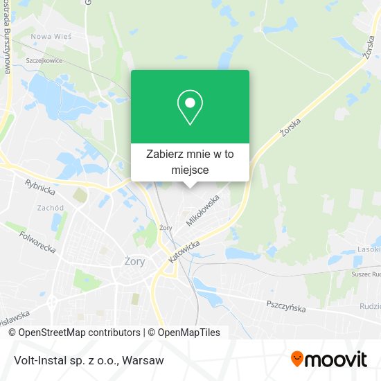 Mapa Volt-Instal sp. z o.o.