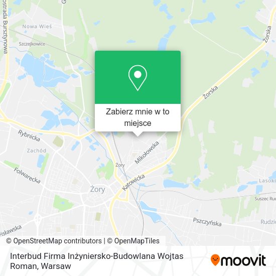 Mapa Interbud Firma Inżyniersko-Budowlana Wojtas Roman