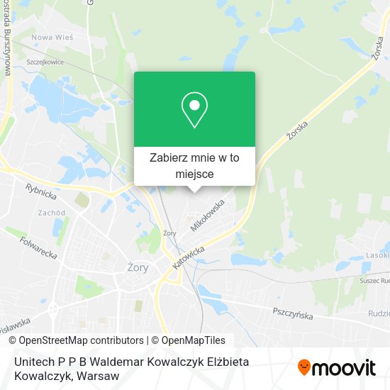 Mapa Unitech P P B Waldemar Kowalczyk Elżbieta Kowalczyk