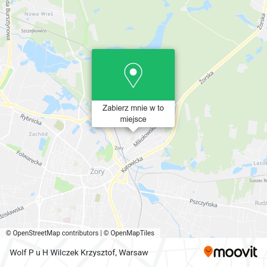 Mapa Wolf P u H Wilczek Krzysztof