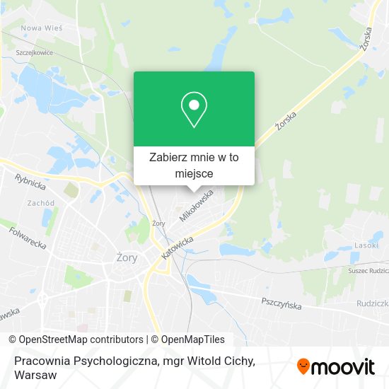 Mapa Pracownia Psychologiczna, mgr Witold Cichy