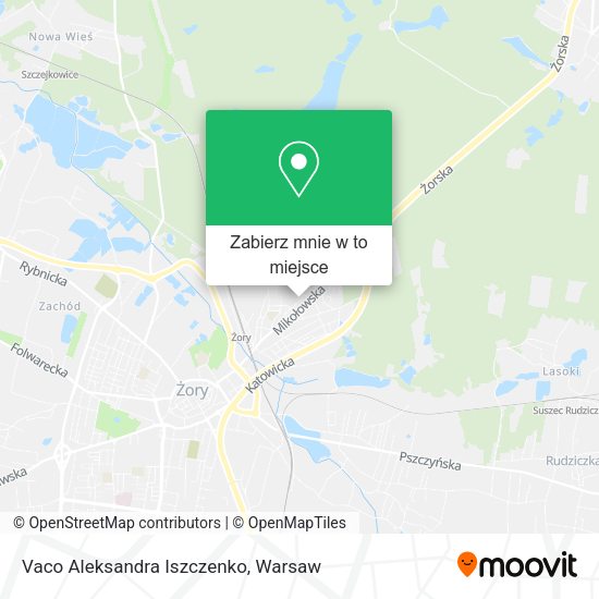 Mapa Vaco Aleksandra Iszczenko