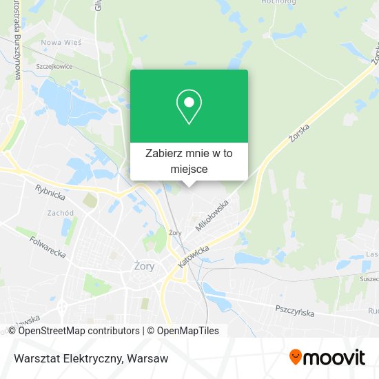 Mapa Warsztat Elektryczny