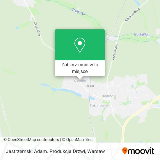 Mapa Jastrzemski Adam. Produkcja Drzwi