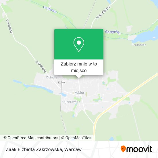 Mapa Zaak Elżbieta Zakrzewska