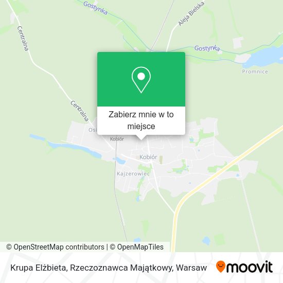 Mapa Krupa Elżbieta, Rzeczoznawca Majątkowy