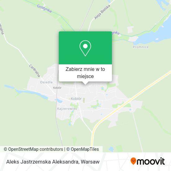 Mapa Aleks Jastrzemska Aleksandra