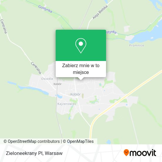 Mapa Zieloneekrany Pl