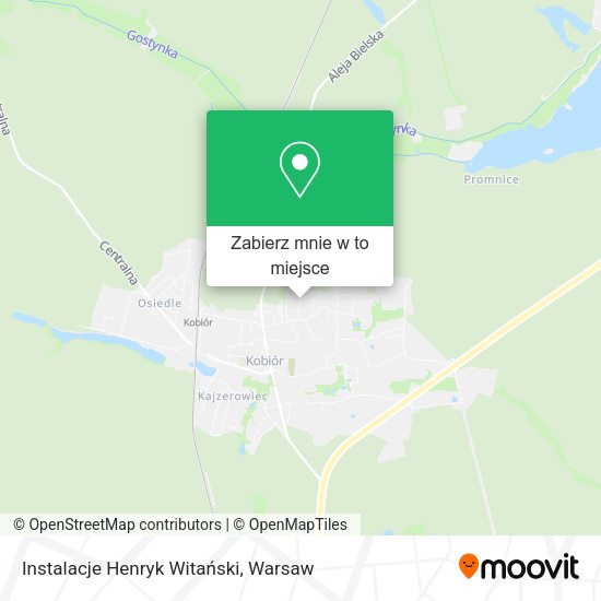 Mapa Instalacje Henryk Witański