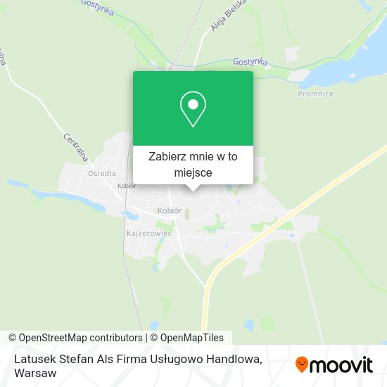 Mapa Latusek Stefan Als Firma Usługowo Handlowa