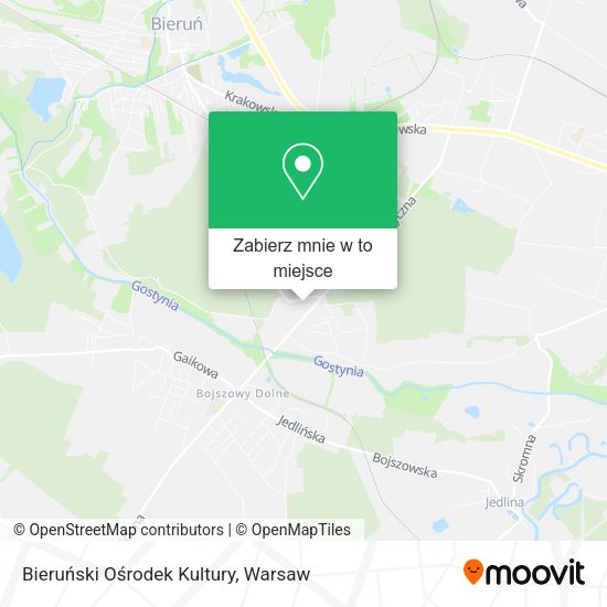 Mapa Bieruński Ośrodek Kultury