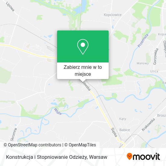 Mapa Konstrukcja i Stopniowanie Odzieży