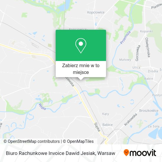 Mapa Biuro Rachunkowe Invoice Dawid Jesiak