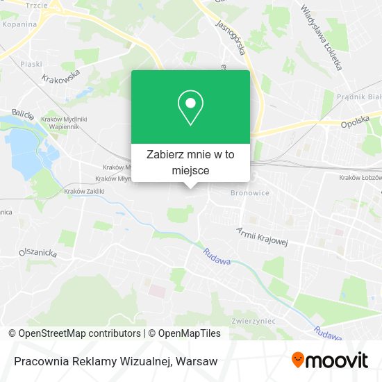 Mapa Pracownia Reklamy Wizualnej