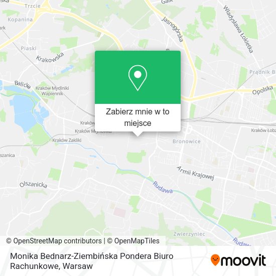 Mapa Monika Bednarz-Ziembińska Pondera Biuro Rachunkowe