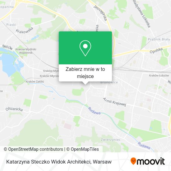 Mapa Katarzyna Steczko Widok Architekci