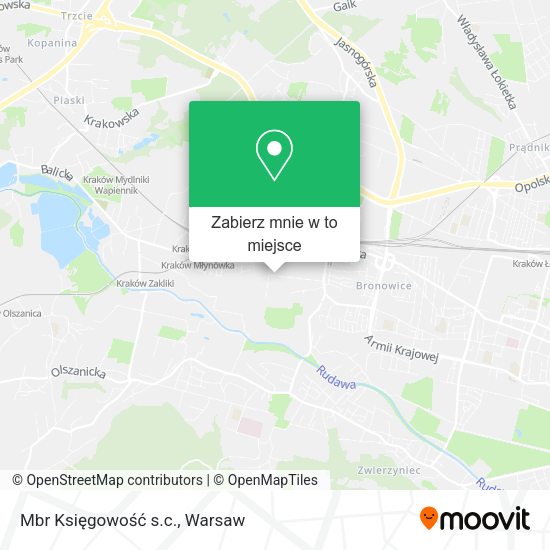 Mapa Mbr Księgowość s.c.