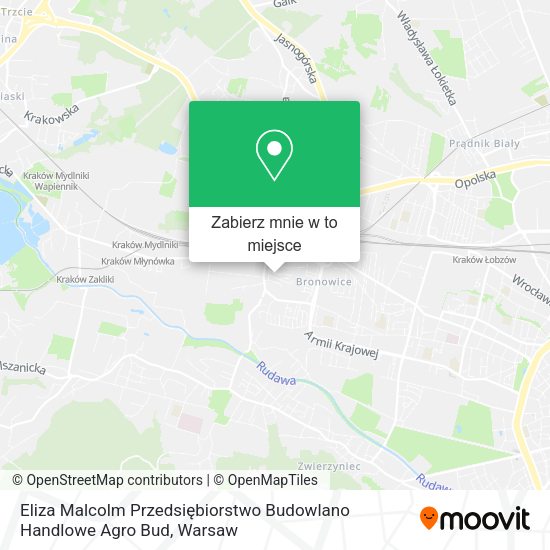 Mapa Eliza Malcolm Przedsiębiorstwo Budowlano Handlowe Agro Bud