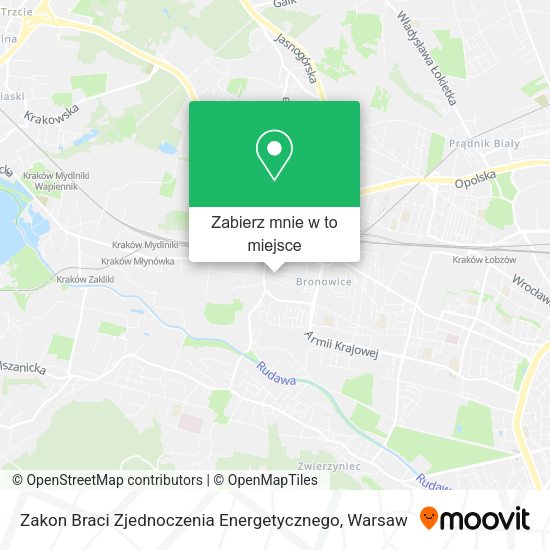 Mapa Zakon Braci Zjednoczenia Energetycznego