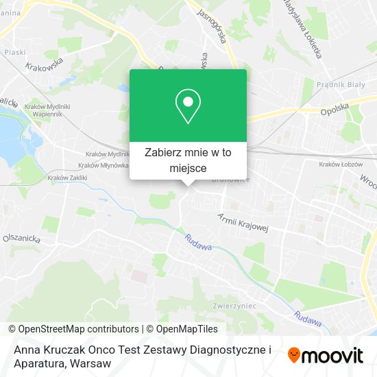 Mapa Anna Kruczak Onco Test Zestawy Diagnostyczne i Aparatura