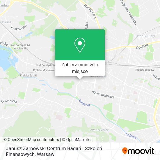 Mapa Janusz Żarnowski Centrum Badań i Szkoleń Finansowych