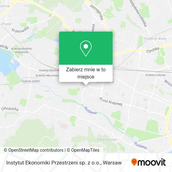 Mapa Instytut Ekonomiki Przestrzeni sp. z o.o.