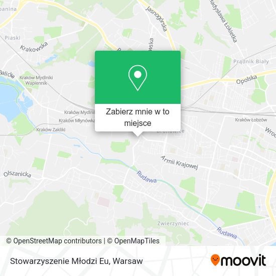 Mapa Stowarzyszenie Młodzi Eu