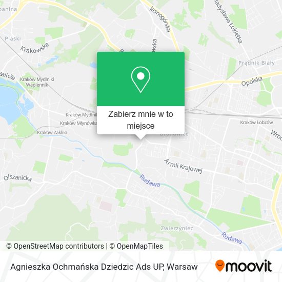 Mapa Agnieszka Ochmańska Dziedzic Ads UP