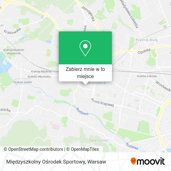 Mapa Międzyszkolny Ośrodek Sportowy