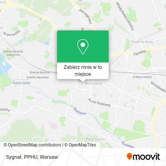 Mapa Sygnał. PPHU