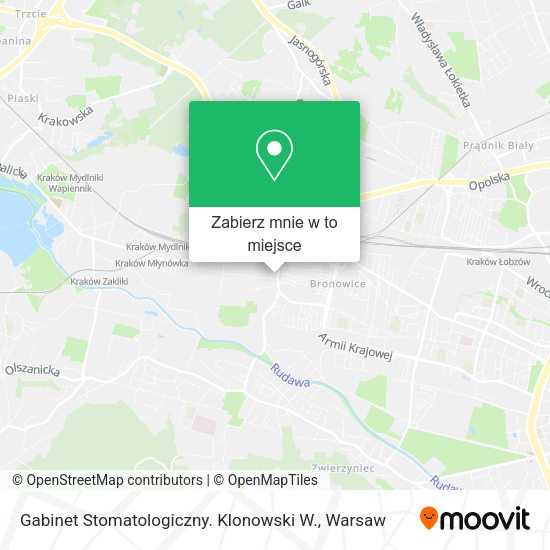 Mapa Gabinet Stomatologiczny. Klonowski W.