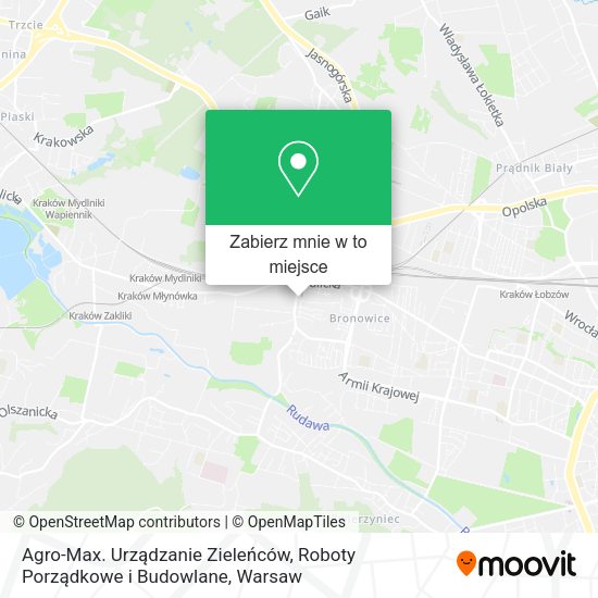 Mapa Agro-Max. Urządzanie Zieleńców, Roboty Porządkowe i Budowlane