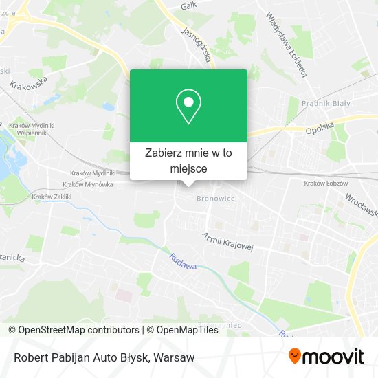 Mapa Robert Pabijan Auto Błysk