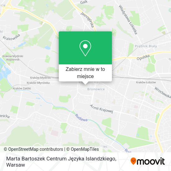 Mapa Marta Bartoszek Centrum Języka Islandzkiego