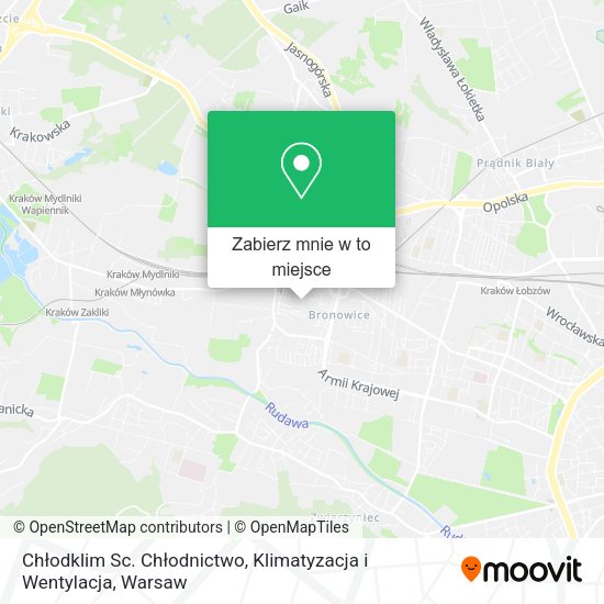 Mapa Chłodklim Sc. Chłodnictwo, Klimatyzacja i Wentylacja