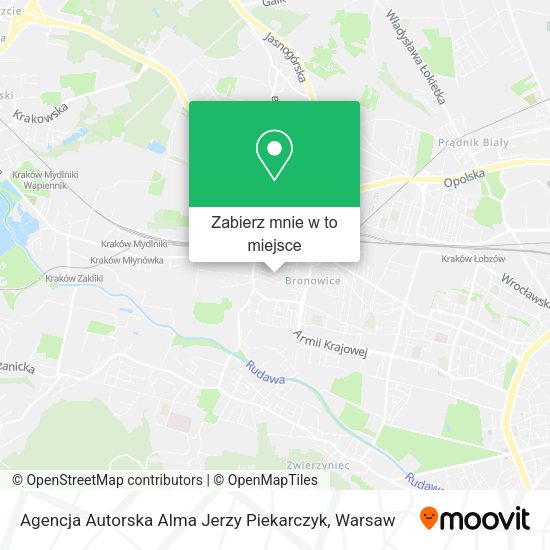 Mapa Agencja Autorska Alma Jerzy Piekarczyk