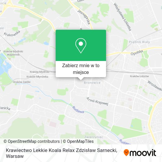 Mapa Krawiectwo Lekkie Koala Relax Zdzisław Sarnecki