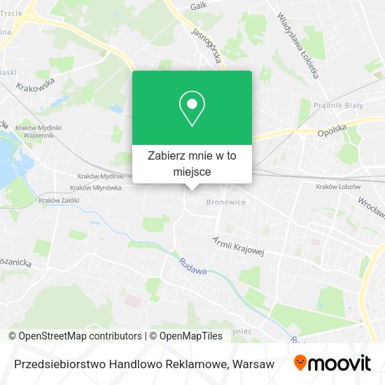 Mapa Przedsiebiorstwo Handlowo Reklamowe