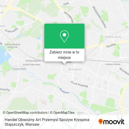 Mapa Handel Obwozny Art Przemysl Spozyw Kryspina Stajszczyk