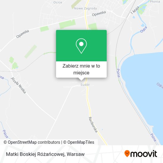 Mapa Matki Boskiej Różańcowej