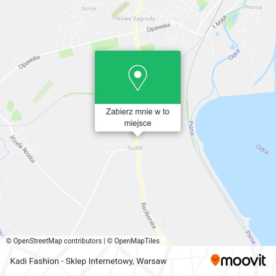 Mapa Kadi Fashion - Sklep Internetowy