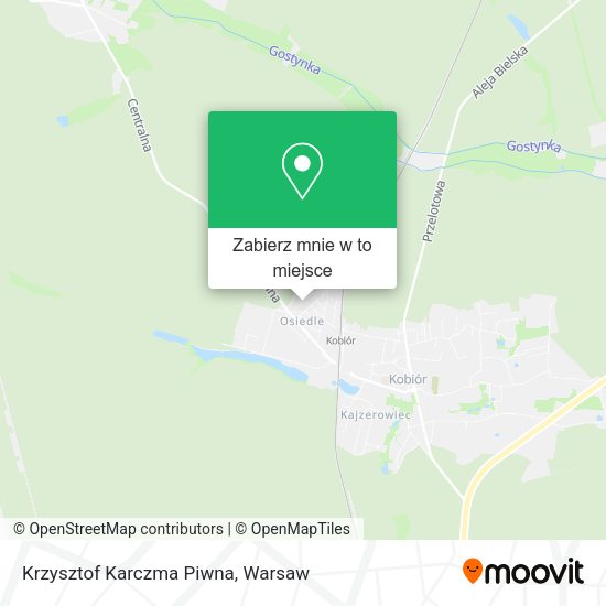 Mapa Krzysztof Karczma Piwna